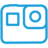 ตราสัญลักษณ์จริง GoPro จากเว็บไซต์ทางการ