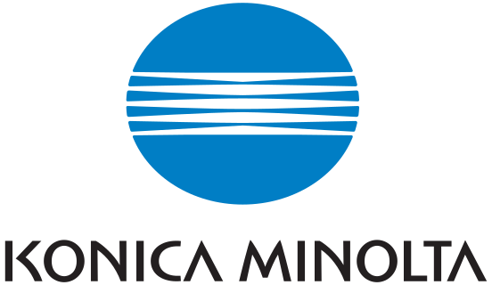 ตราสัญลักษณ์จริง Konica Minolta จากเว็บไซต์ทางการ