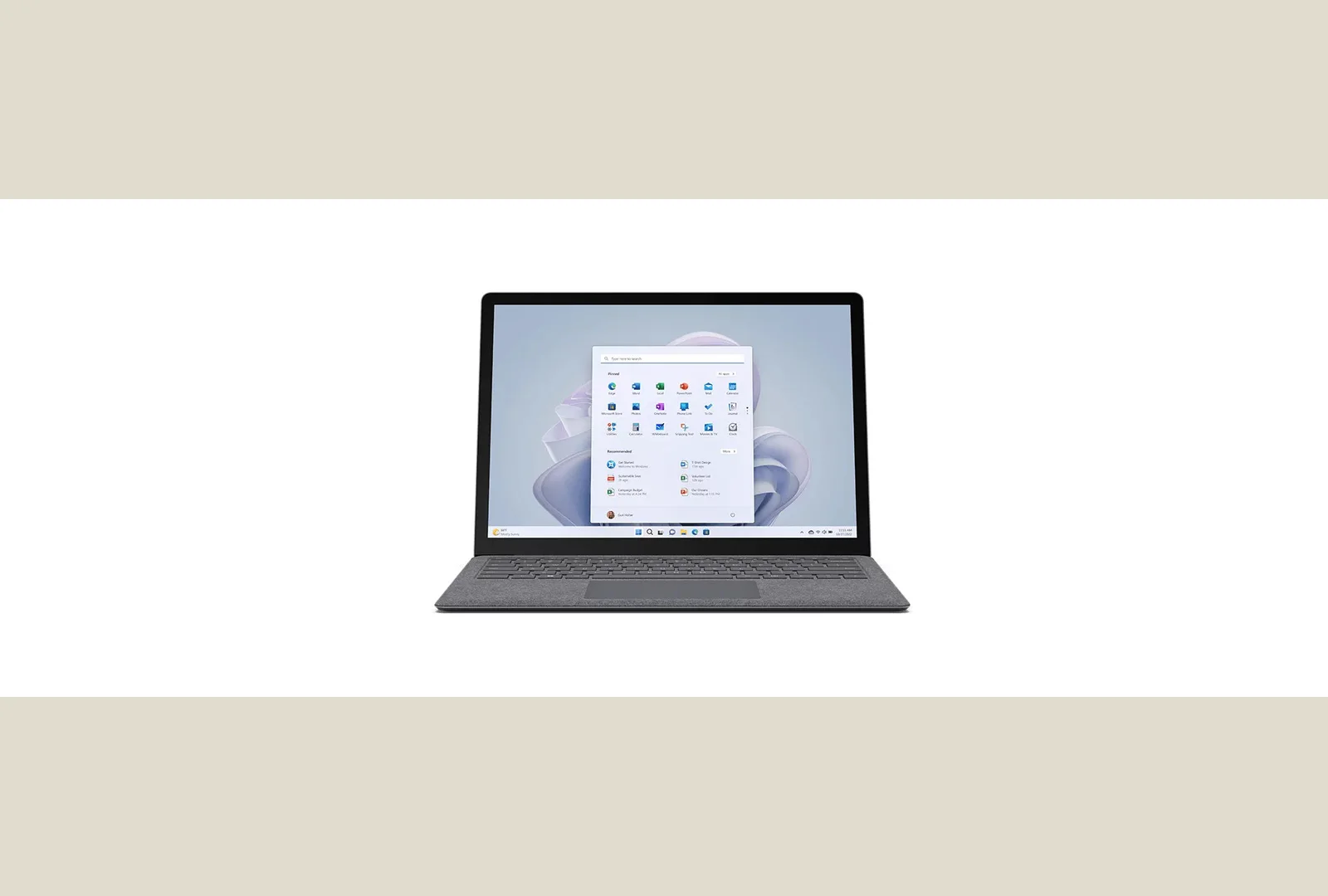 ภาพสินค้าจริง Microsoft Surface Laptop