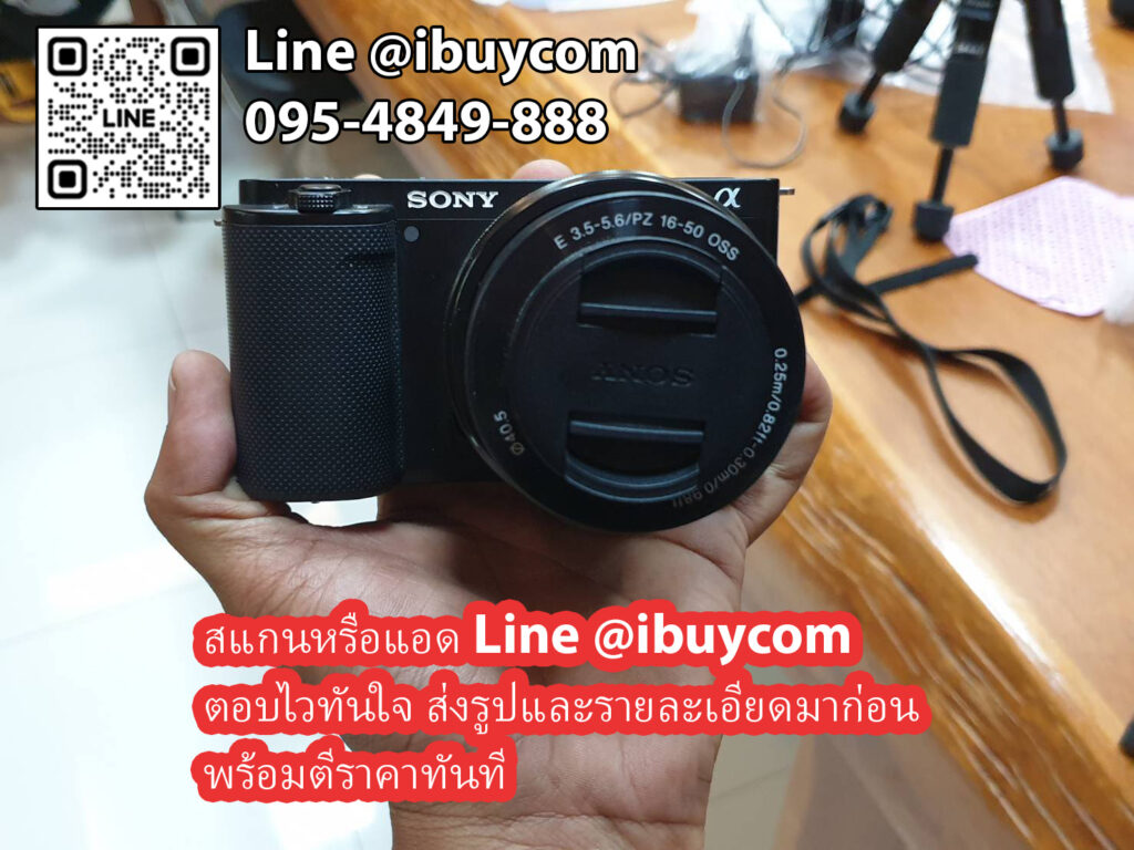 รับซื้อกล้อง sony mirrorless