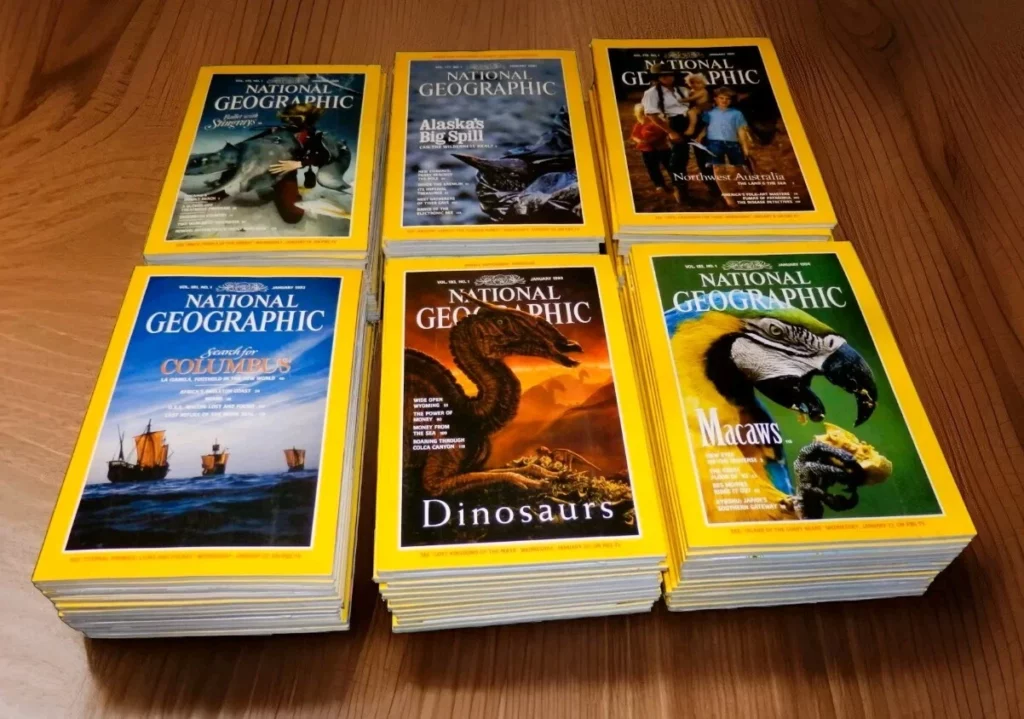 รับซื้อหนังสือ national geographic
